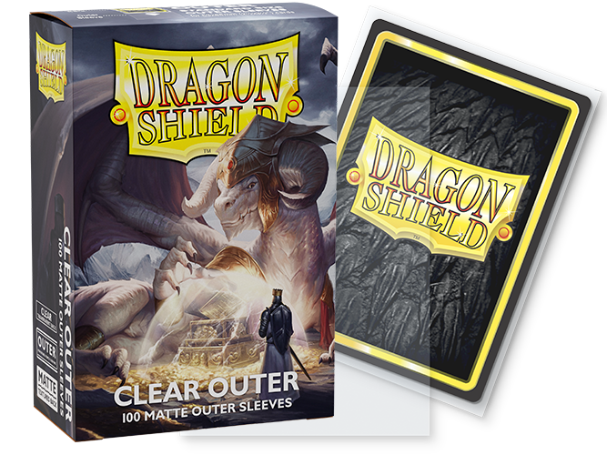 Dragon Shield Outer Sleeves - Clear Matte