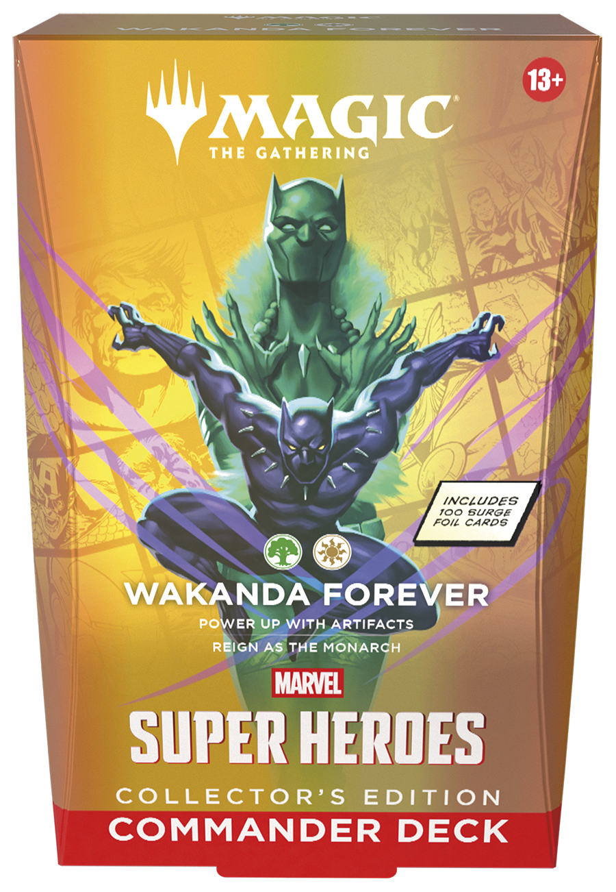Marvel Super Heroes Commander Deck: Wakanda Forever Collectors Edition