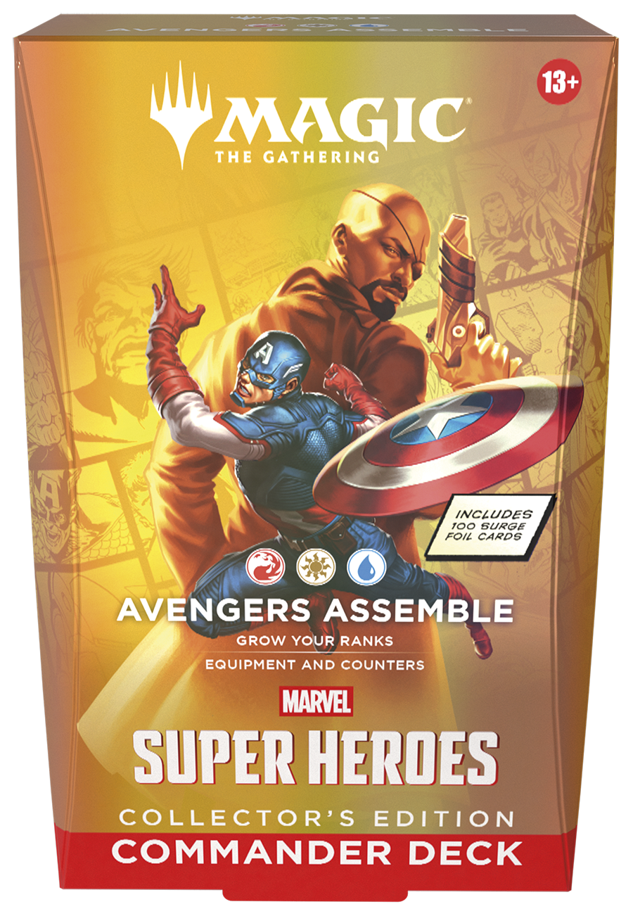 Marvel Super Heroes Commander Deck: Avengers Assemble Collectors Edition
