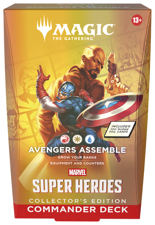Marvel Super Heroes Commander Deck: Avengers Assemble Collectors Edition