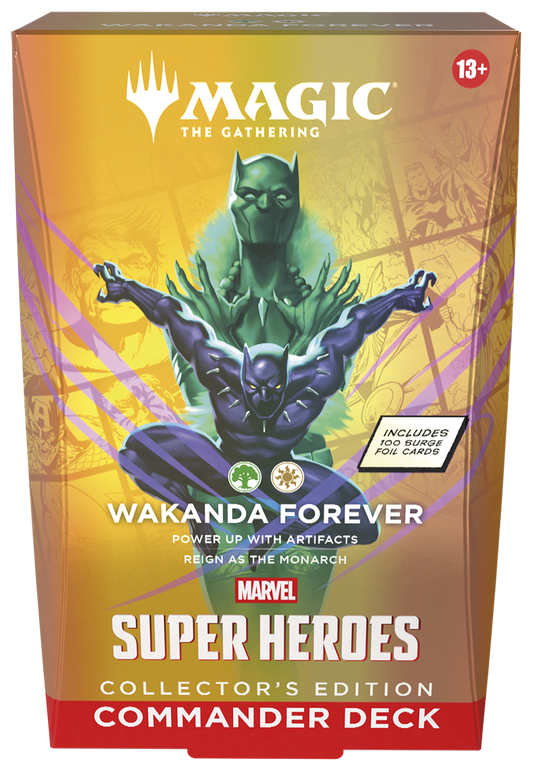 Marvel Super Heroes Commander Deck: Wakanda Forever Collectors Edition