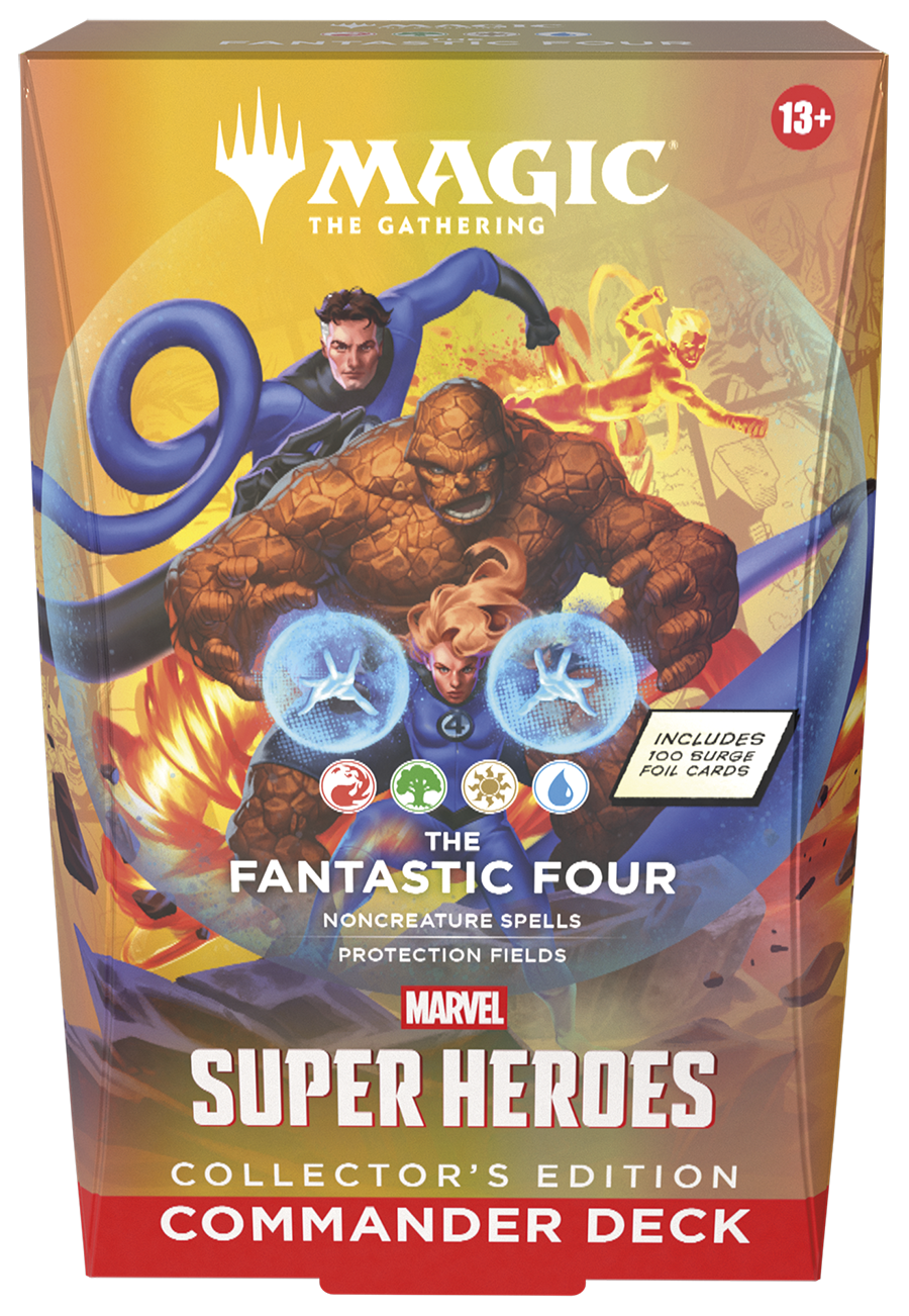 Marvel Super Heroes Commander Deck: The Fantastic Four Collectors Edition