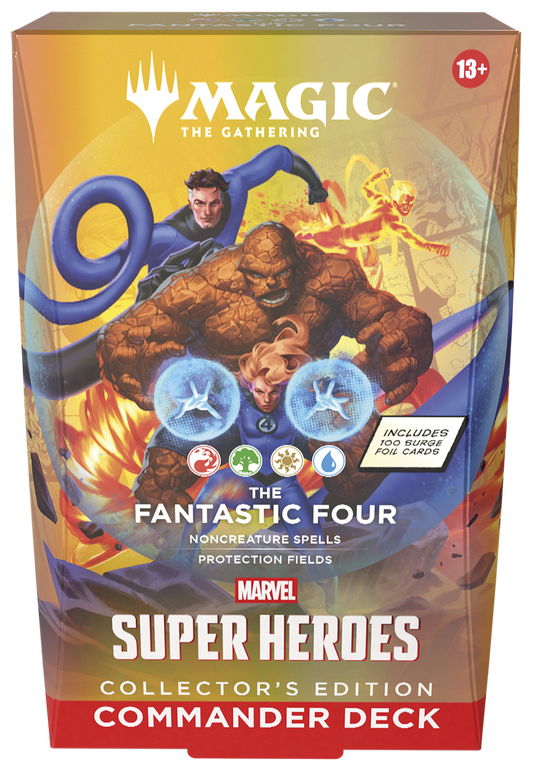 Marvel Super Heroes Commander Deck: The Fantastic Four Collectors Edition