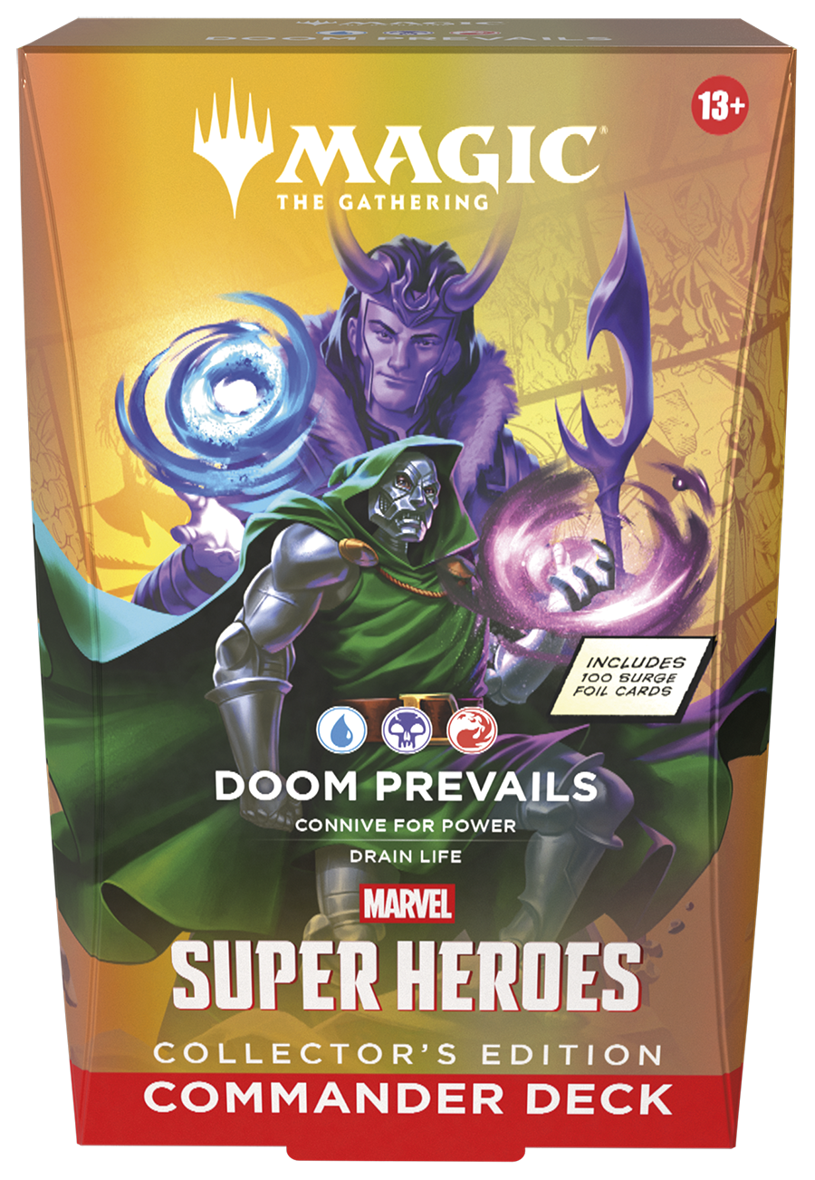 Marvel Super Heroes Commander Deck: Doom Prevails Collectors Edition