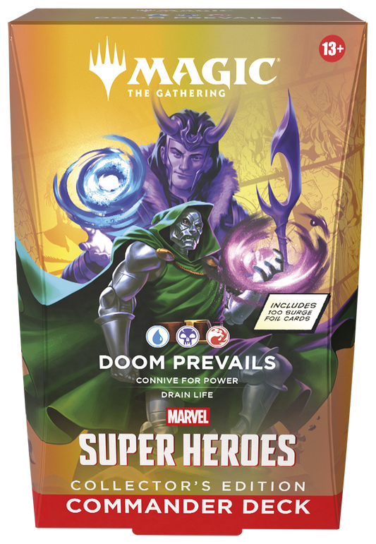 Marvel Super Heroes Commander Deck: Doom Prevails Collectors Edition