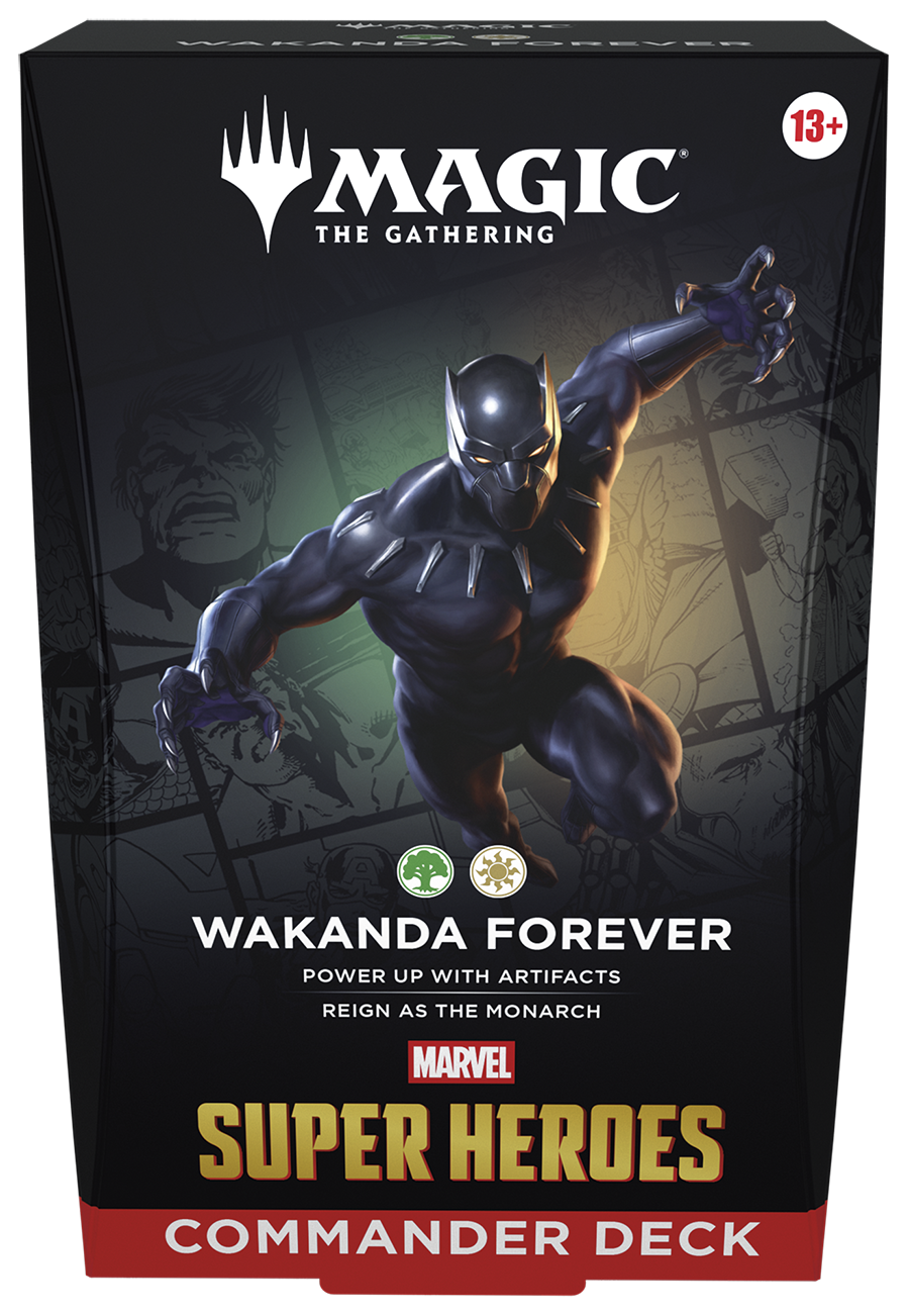 Marvel Super Heroes Commander Deck: Wakanda Forever