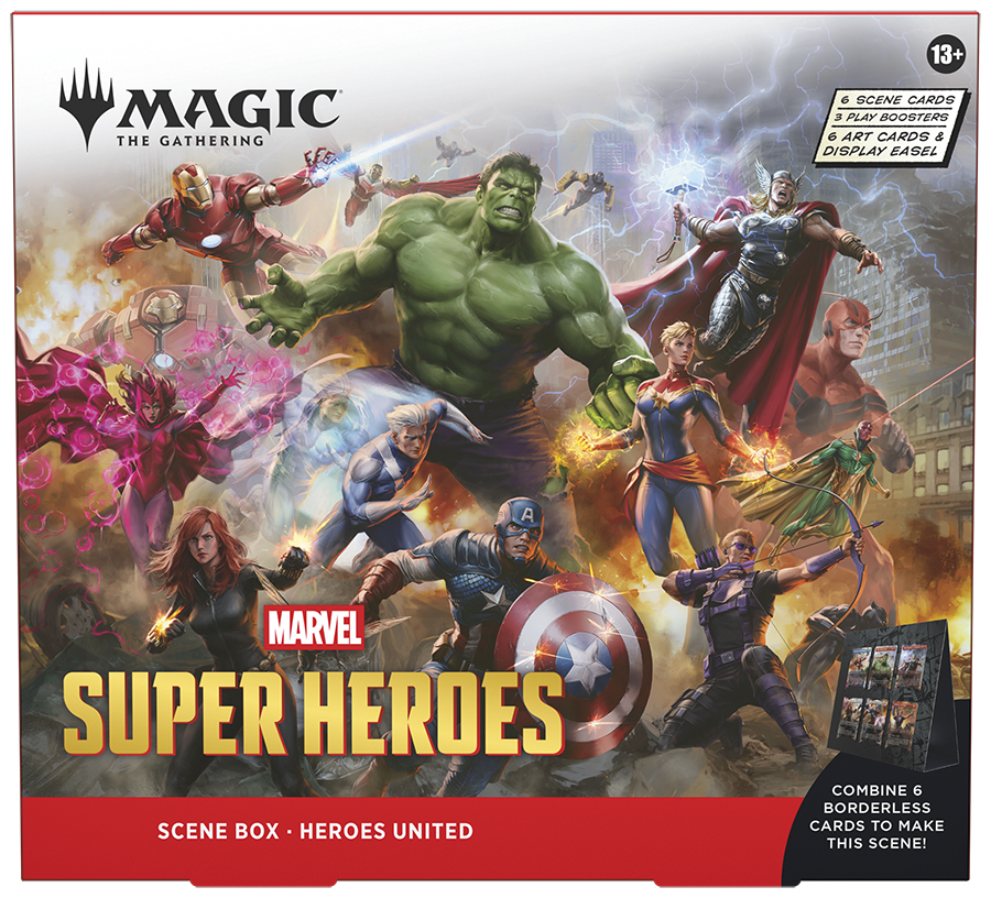 Marvel Super Heroes Scene Box: Heroes United