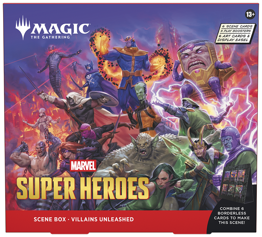 Marvel Super Heroes Scene Box: Villains Unleashed